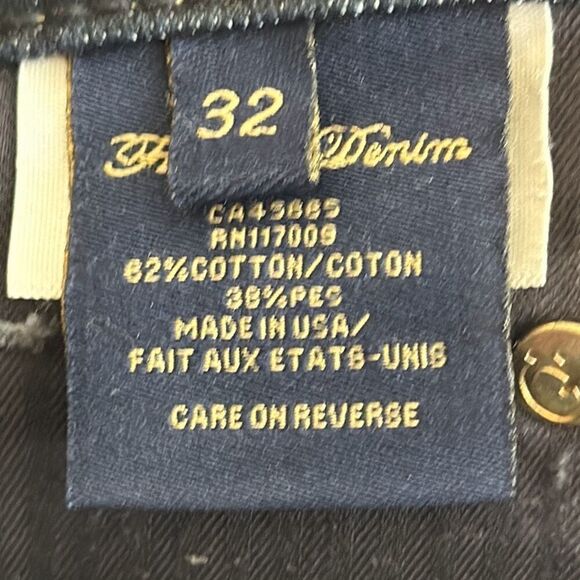 Fidelity Denim Belladonna Jeans Womens 32 Mid Rise Dark Wash Denim Jason Trotzuk - Picture 8 of 12